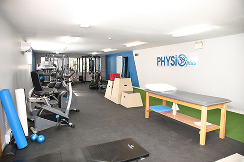 salle d’entrainement Physio360plus